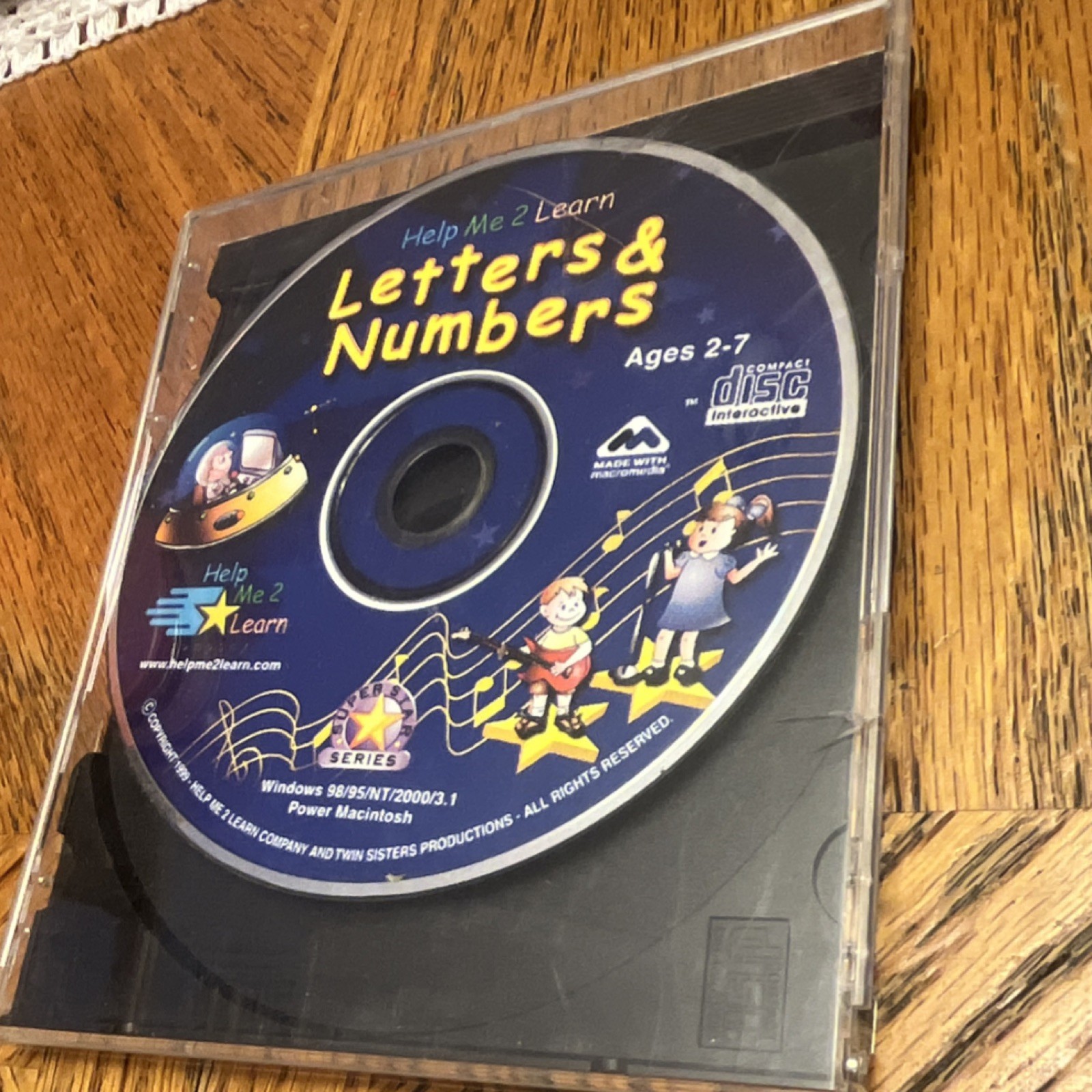 Help Me 2 Learn Letters & Numbers Compact Disc Interactive