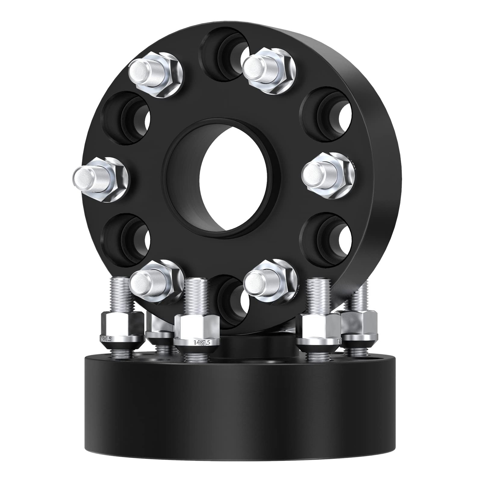 HHCSOP 6×5.5 Wheel Spacers 2 inch 6 Lug 78.1mm M14x1.5