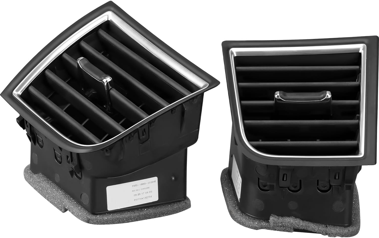 COOL STAR 2PCS Front Dashboard Air Vent Assembly Compatible with Ford Explorer