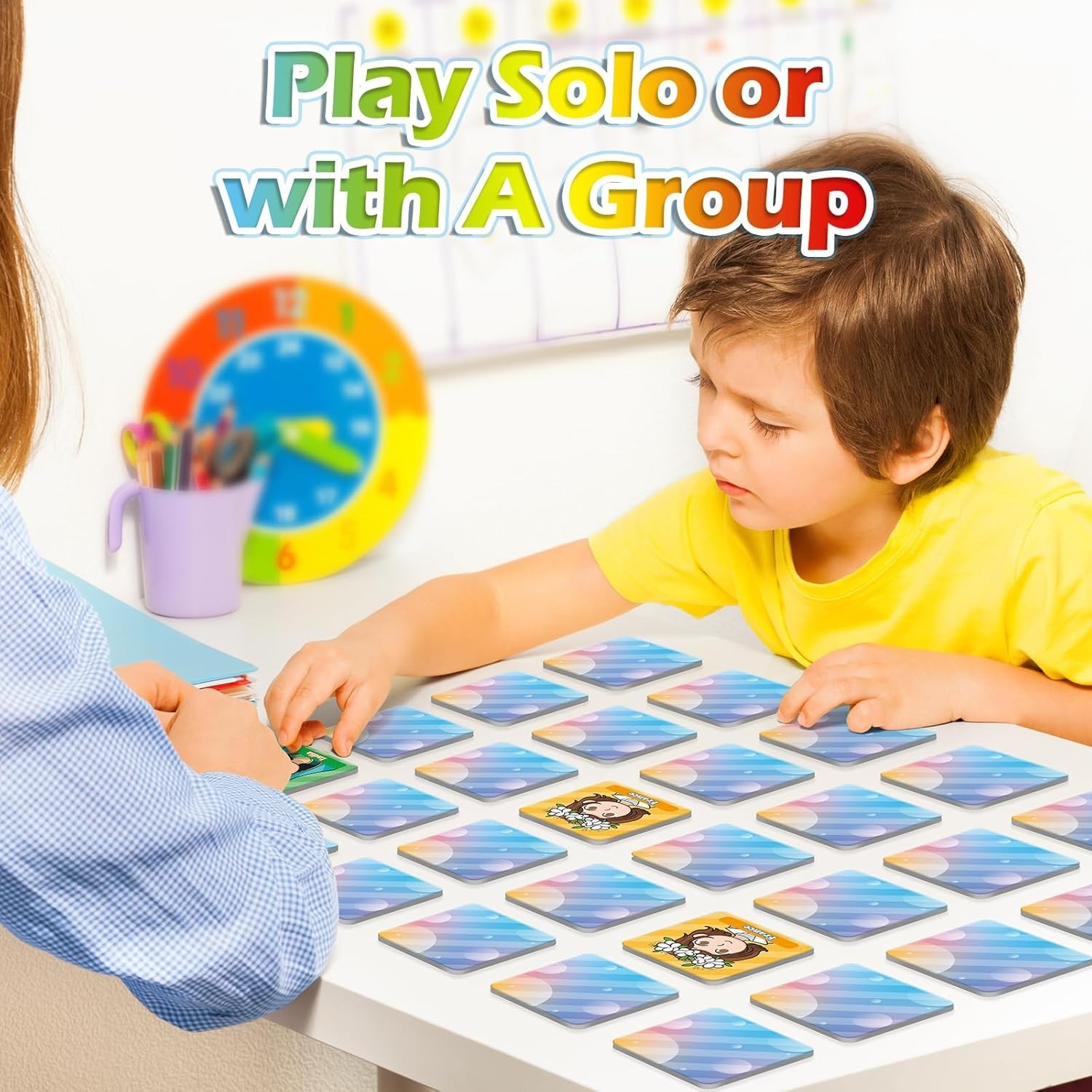 Aizweb Match Game, Memory, Children Around the World Countries 36 Pcs