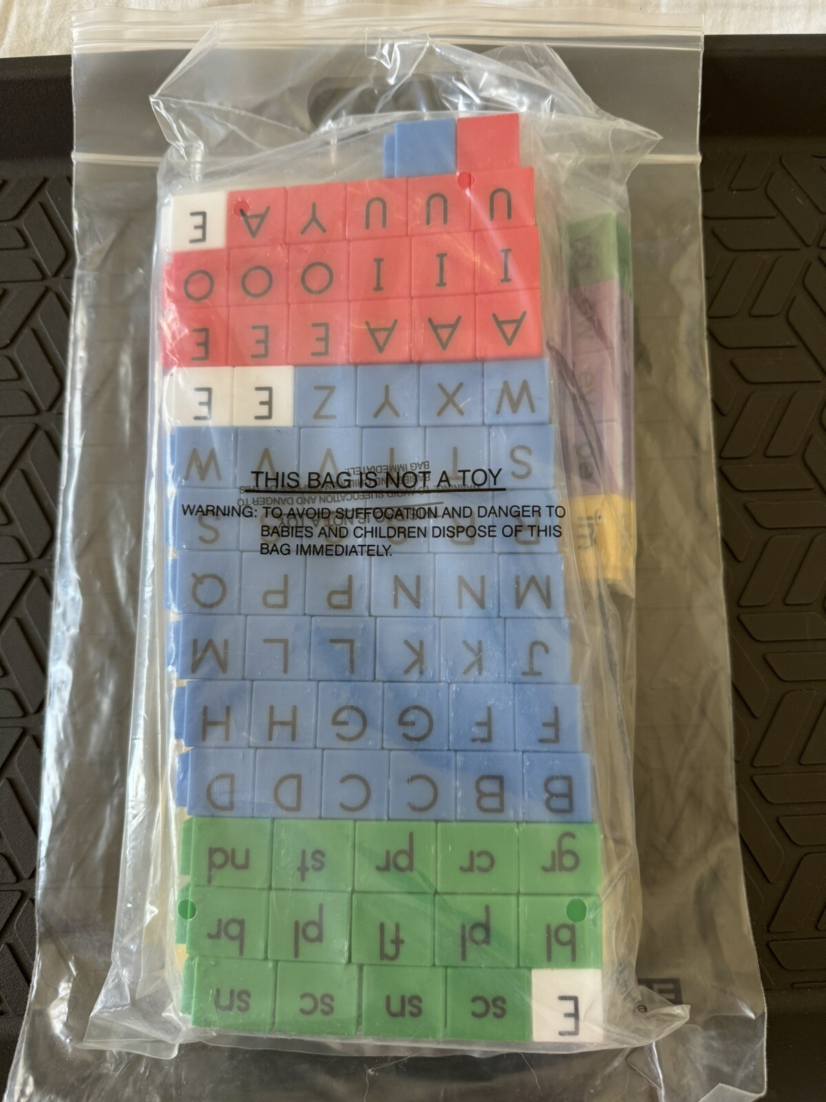 ETA Cuisenaire Reading Rods Home School Phonics Word Building 60005CR Set Of 142