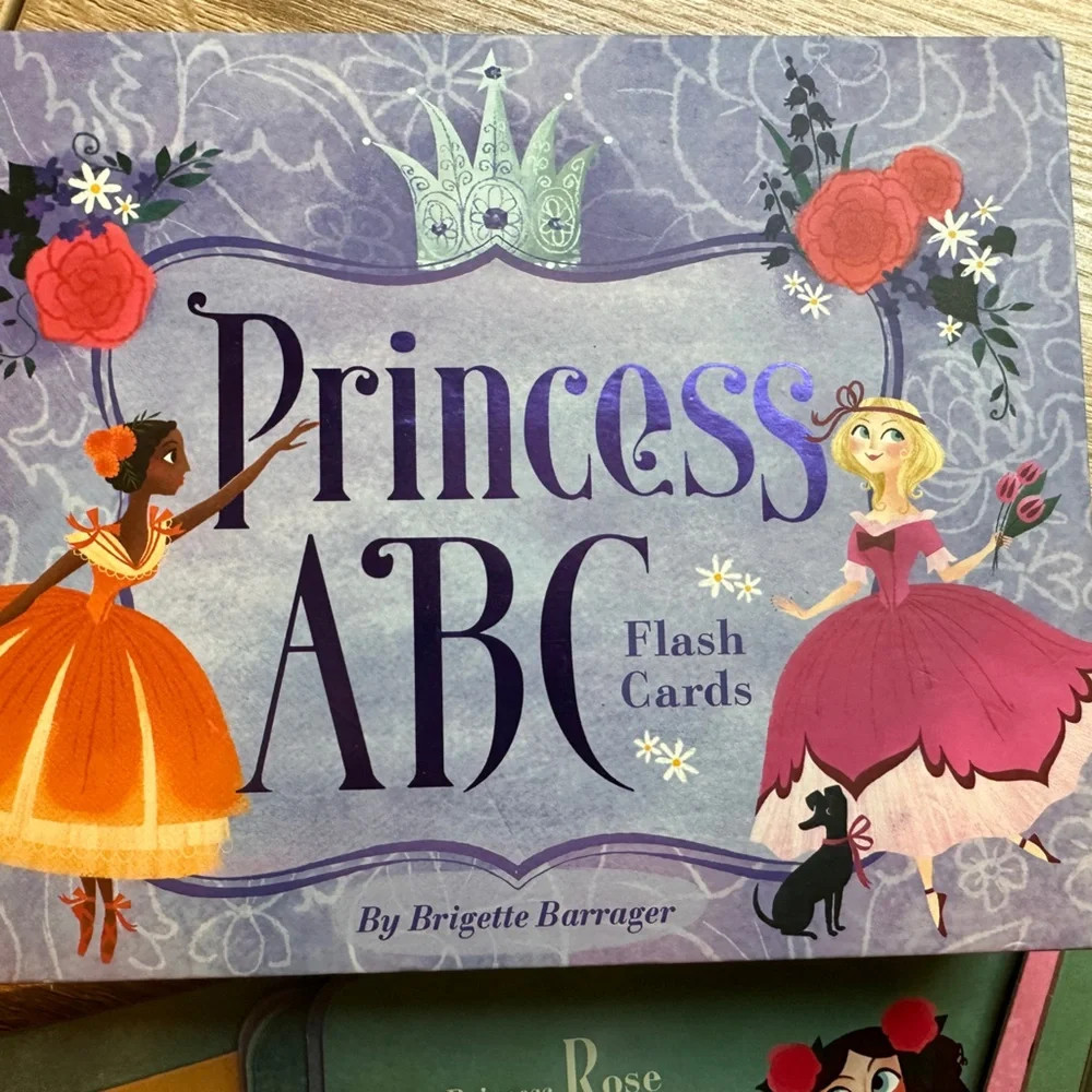Princess ABC Flash Cards – Brigette Barrager – Chronicle Books – Mint Condition