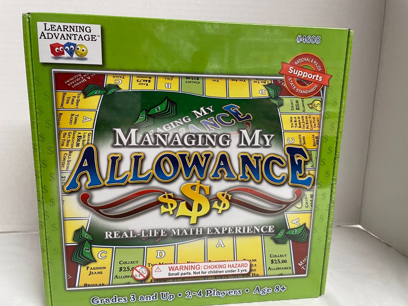 Manage My Allowance by Learning Advantage NEW In BOX Ages 8+ Teaching Tool!