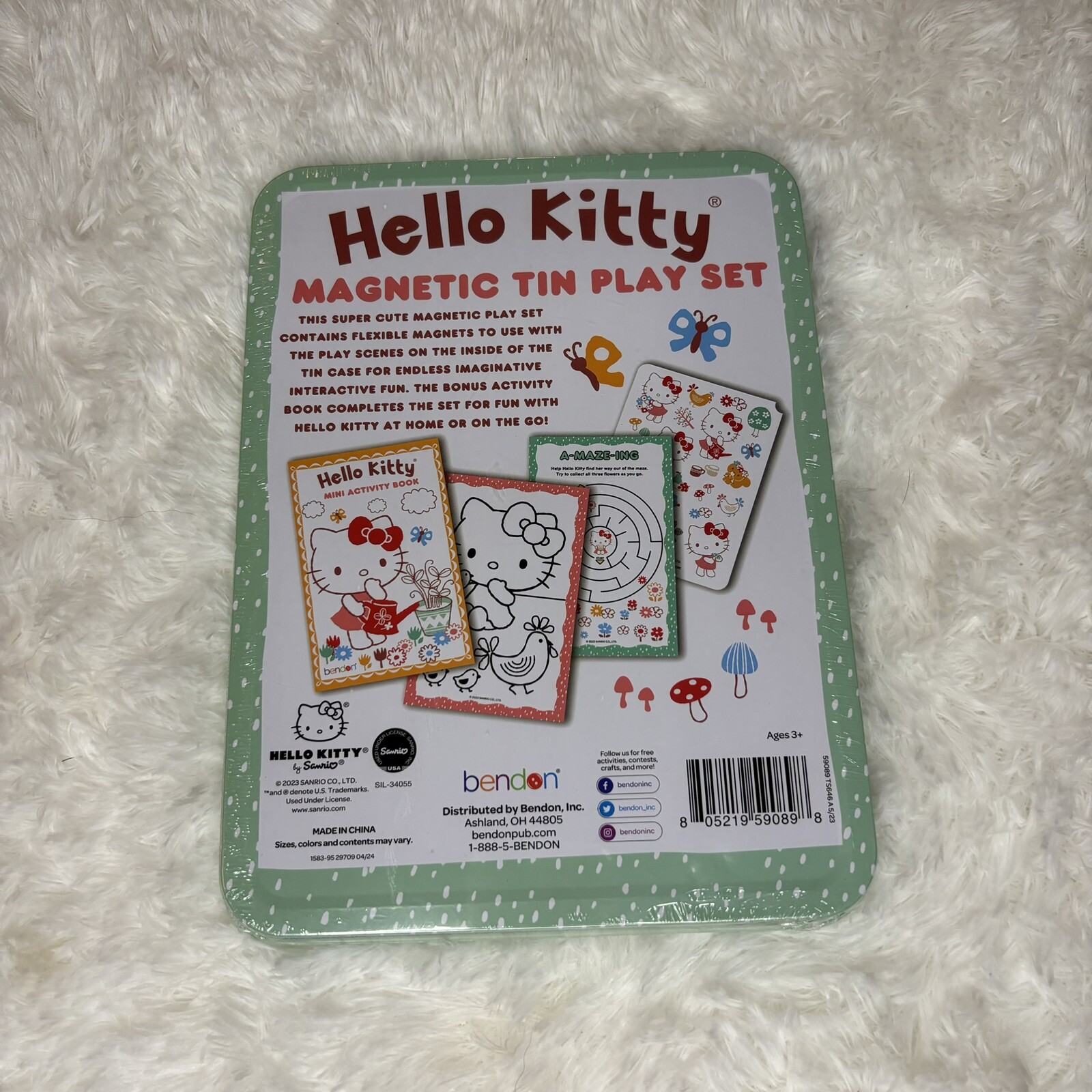 Hello Kitty Magnetic Activity Game Story Play Set BRAND NEW SEALED!! 🫶🏽