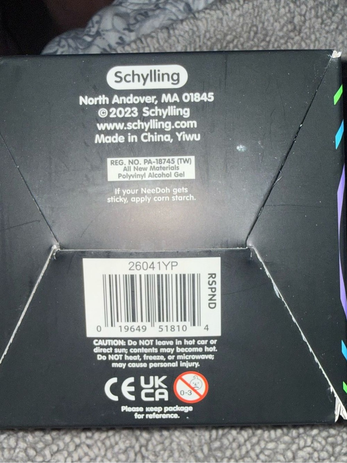 Schylling Super NeeDoh Ripples Orange Stress Toy