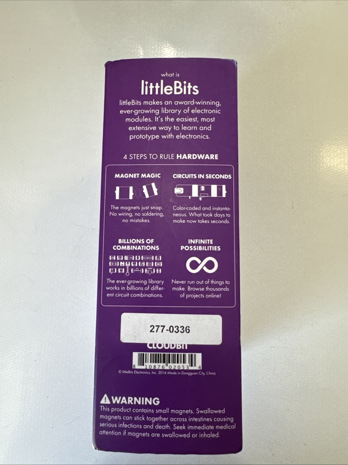 Little Bits Electronics Cloudbit RadioShack New In Box