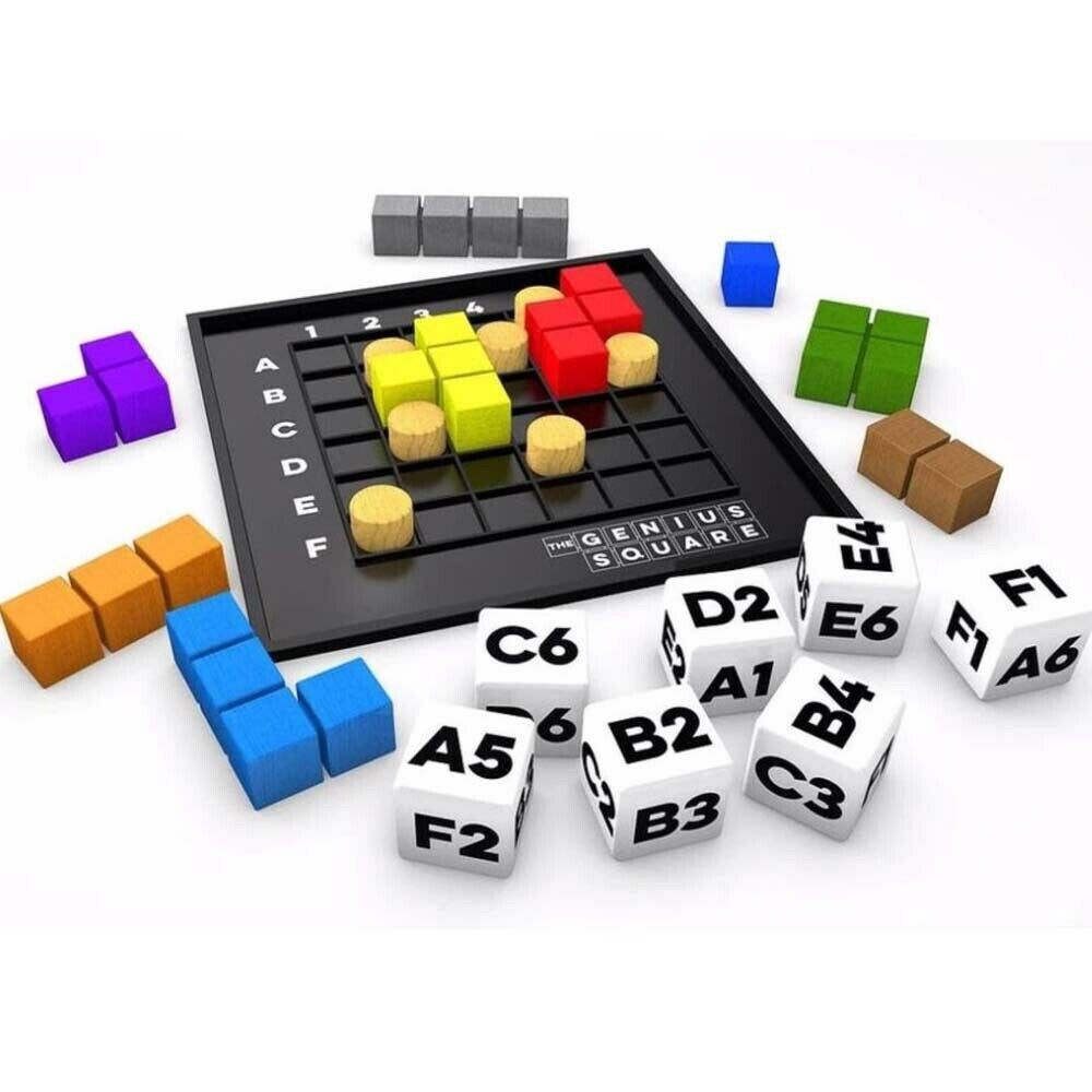 The Genius Square Game – STEM Puzzle Game by The Happy Puzzle Company