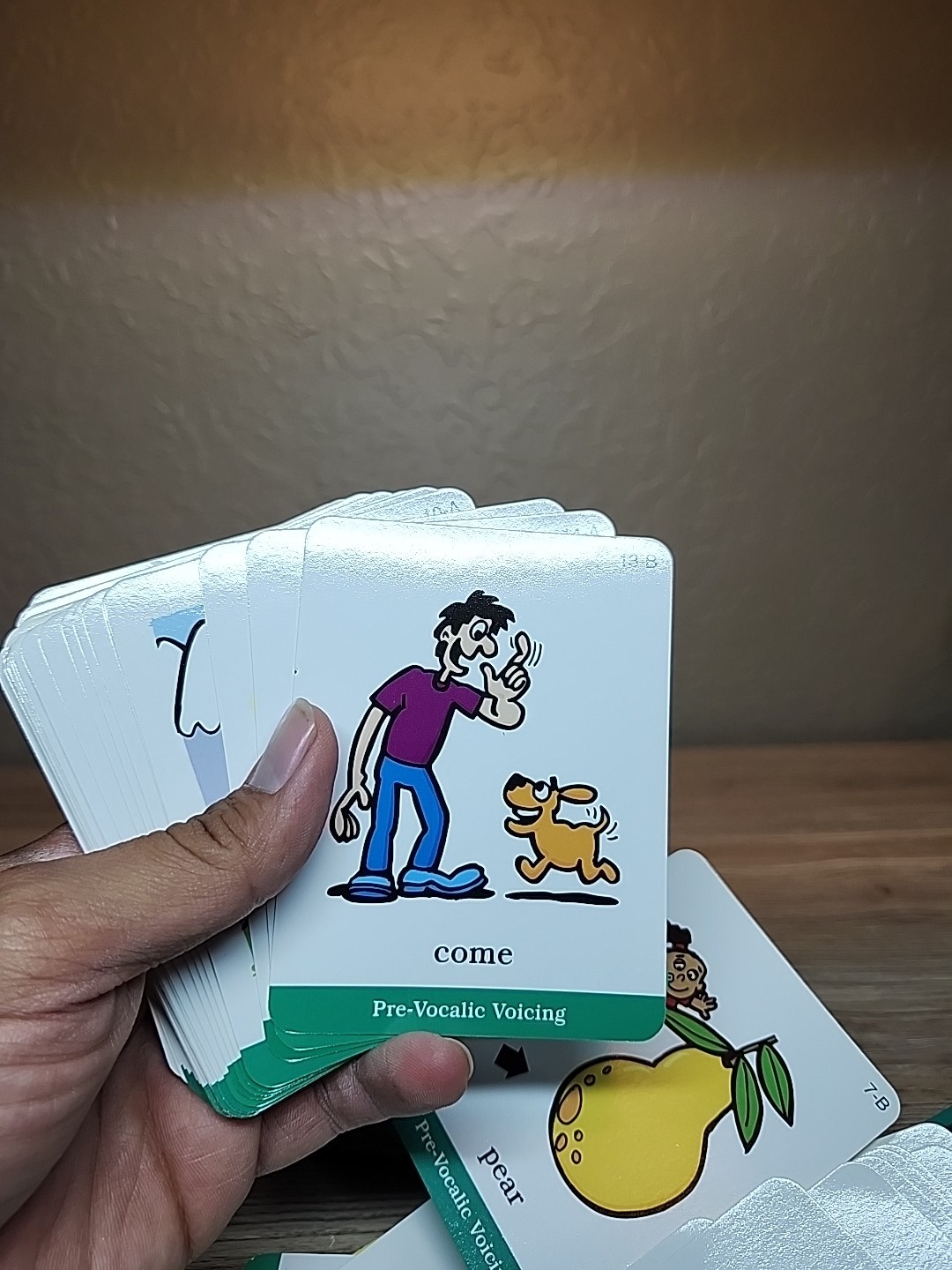Webber Phonological Awareness Speech Voice Vocabulary 128 Cards Deck