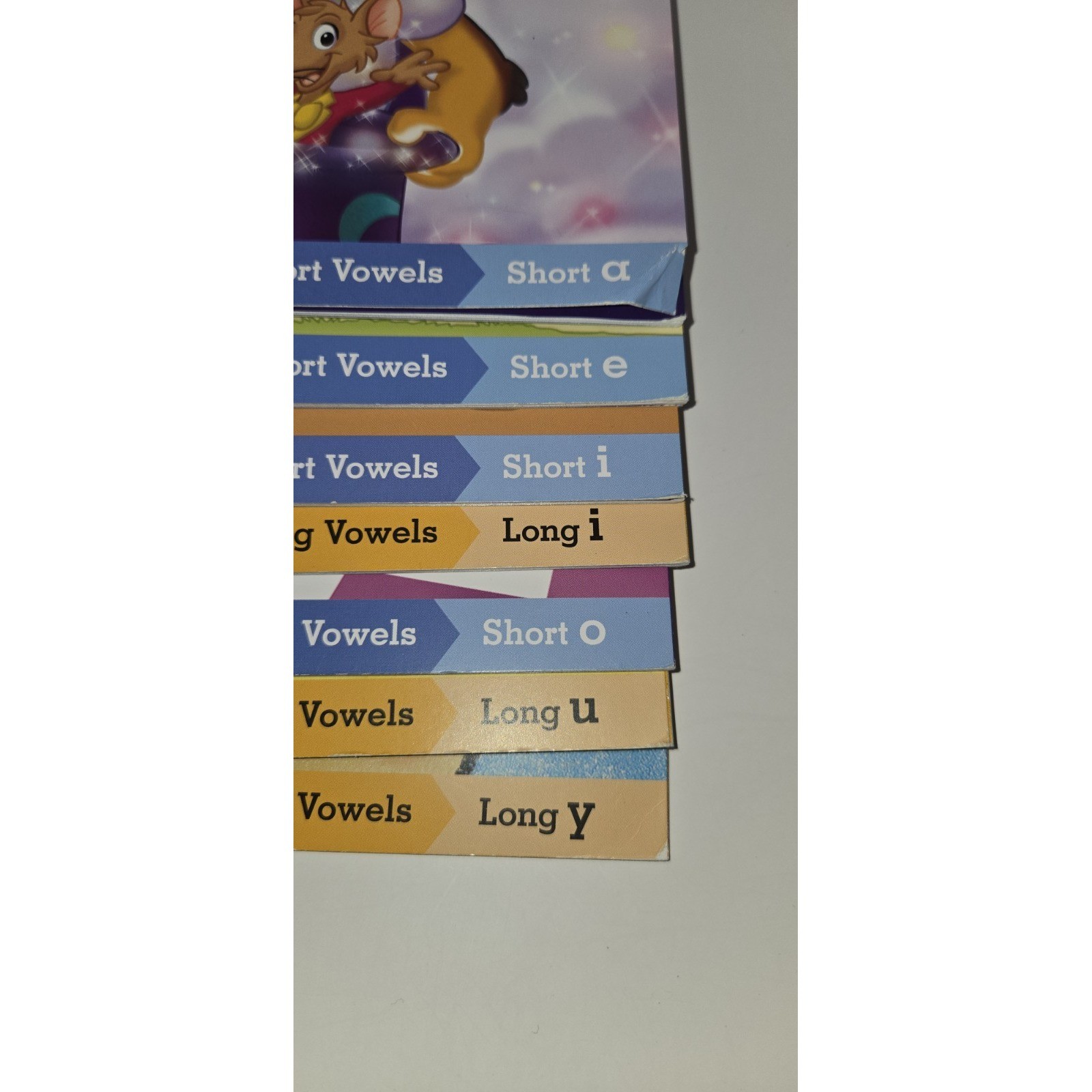 LeapFrog LeapReader Early Reading Books Lot of 7 Short & Long Vowels