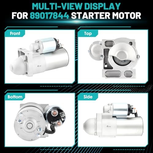 6757 Starter Motor Fit for Chevy-Silverado 1500 2500HD, Tahoe, for GMC-Sierra