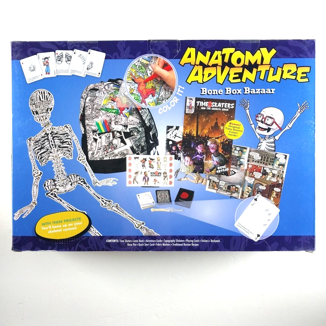 Anatomy Adventure Bone Box Bazaar Dr. Bonyfides NEW FACTORY SEALED STEAM STEM