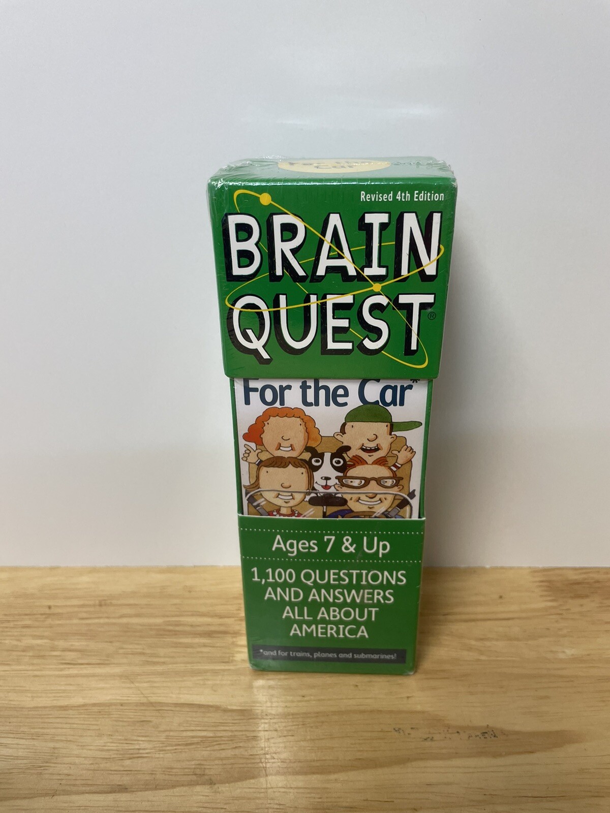 Workman Brain Quest Ages 7 & Up All About America Learning Cards For The Car