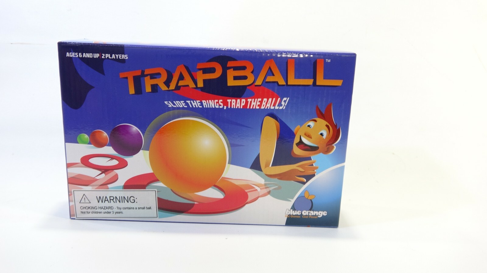 Trap Ball Game – Blue Orange – Slide The Rings, Trap The Balls