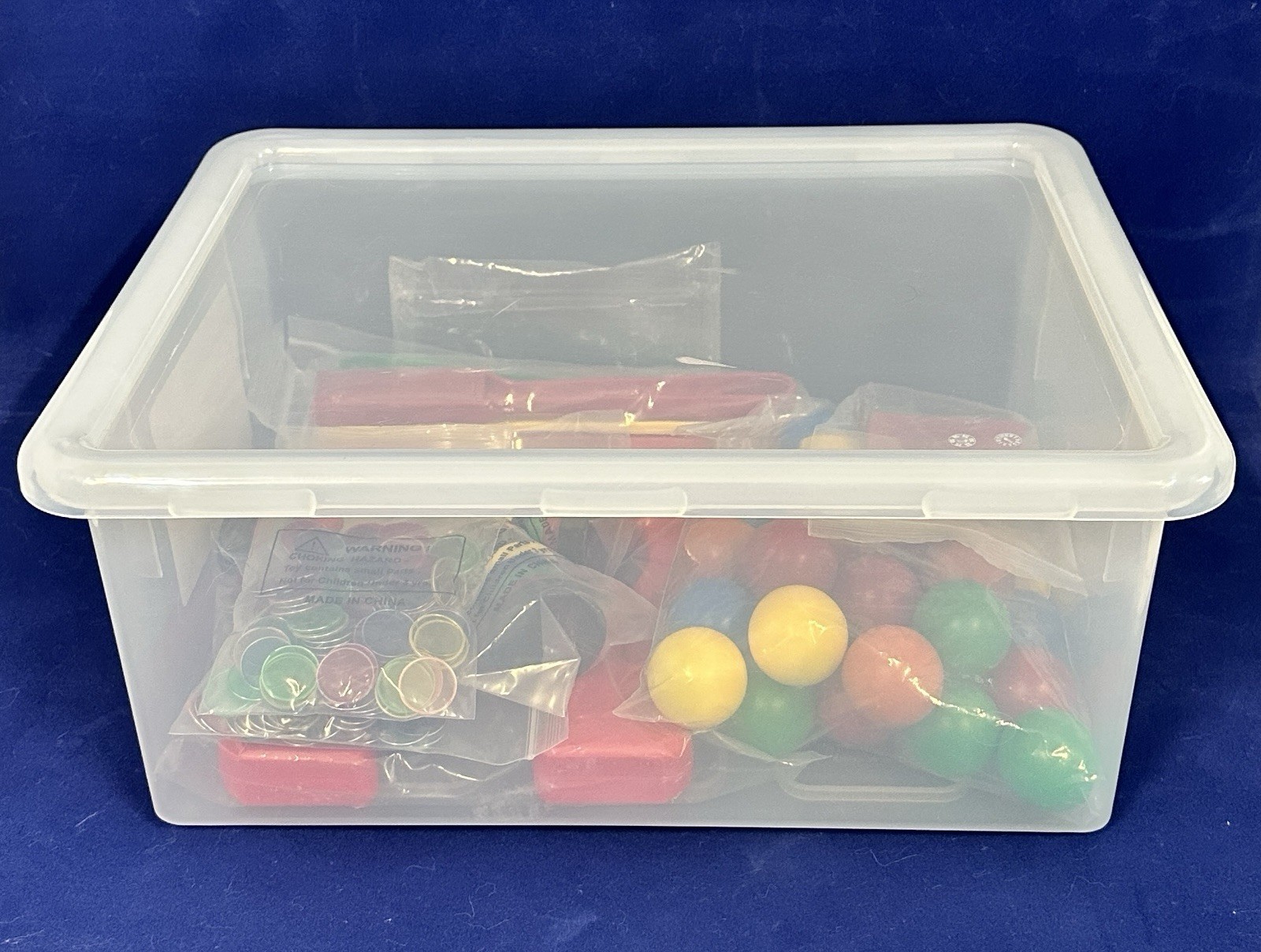 Excellerations Maximum Value Magnet Set of 261 with Storage Ages 3-6 MAGMAXB