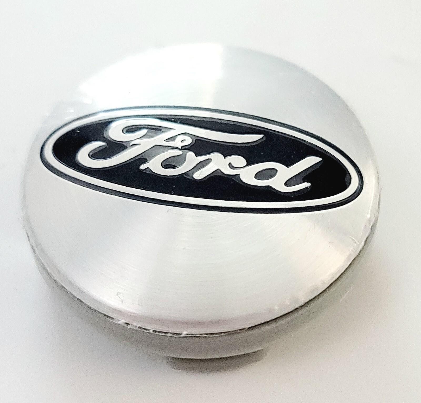 WHEEL CENTER CAP 2.125” 54mm 2 1/8” Replacement For Ford SILVER BLACK Cover Caps