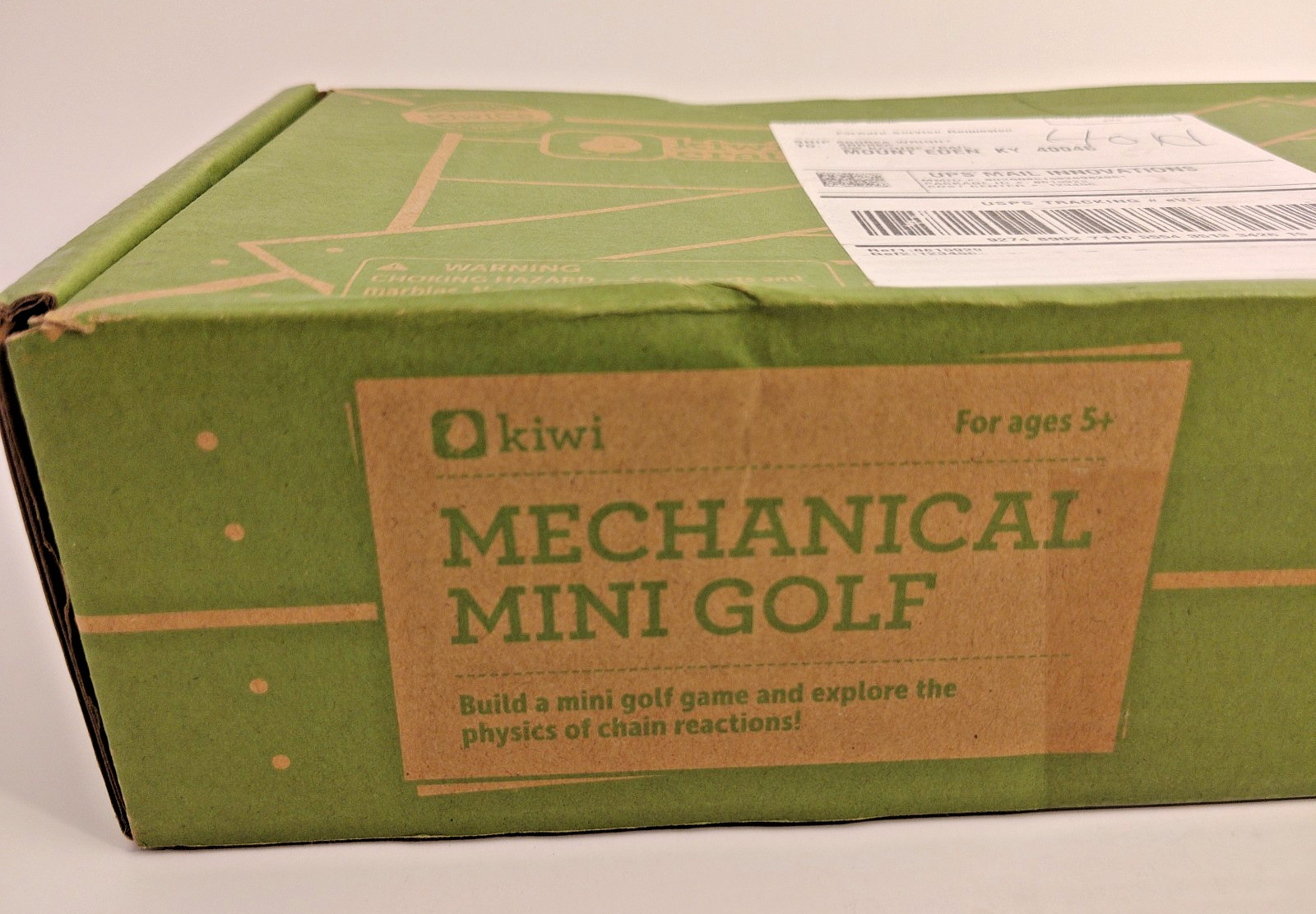 KiwiCo Kiwi Crate ‘Mechanical Mini Golf’ Science Engineering STEM for Kids 5+