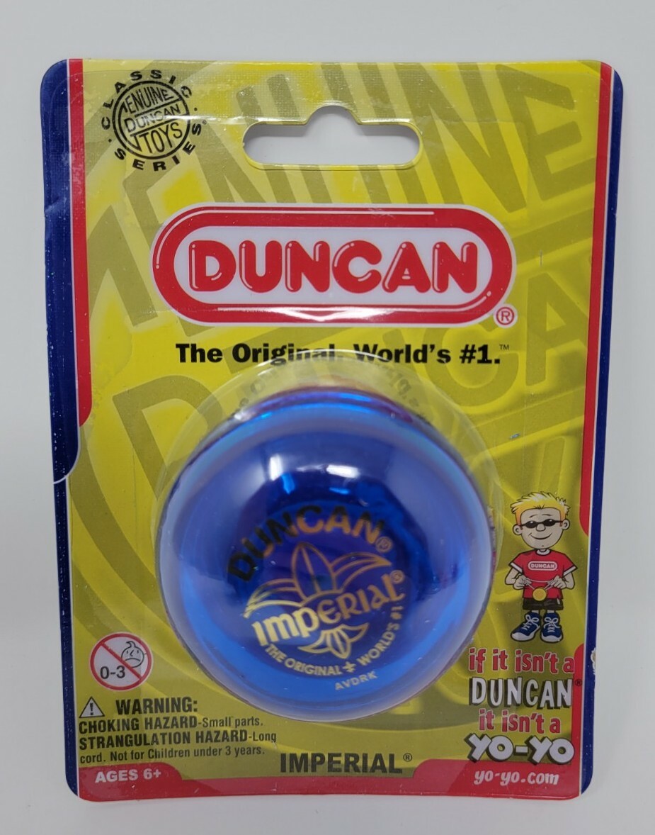 Duncan Imperial Yo Yo Choose From 4 Colors Green Orange Red Blue New Sealed