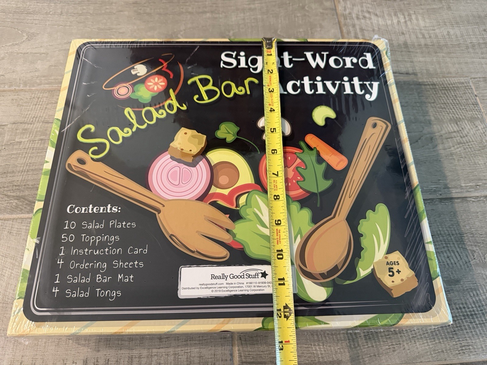 Sight Word Salad Bar Activity New Sealed Educational Homeschool