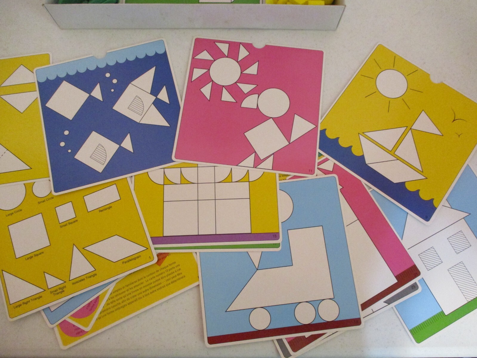 Playful Patterns-Design Activity-19 Cards-6 Colors Foam-1996-Vintage-As Shown