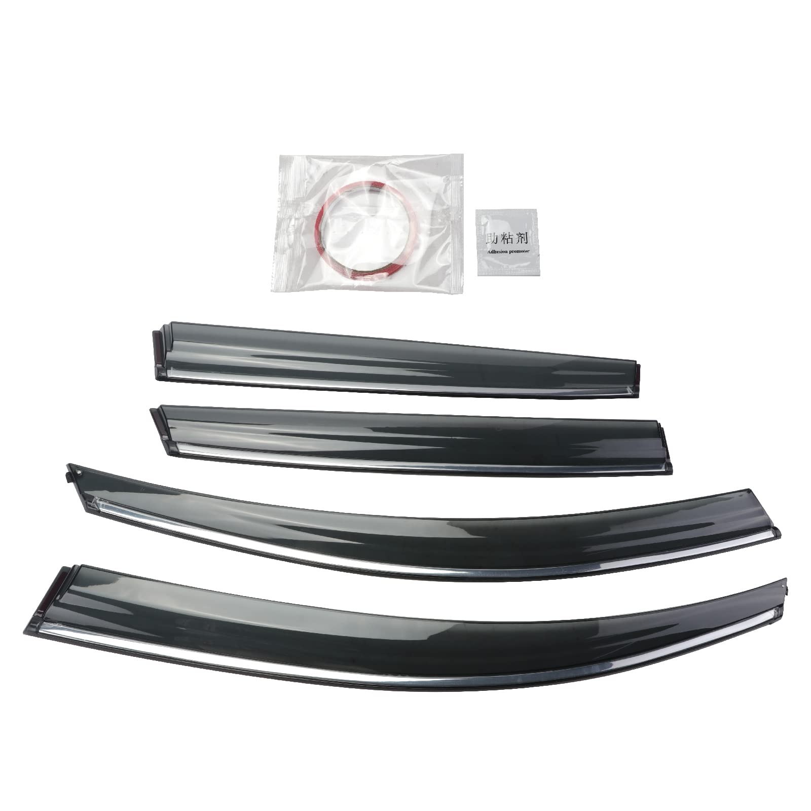 Rain Guards Suitable for CRV 2012-2016, Window Visor, Dark Smoke Accessories,…
