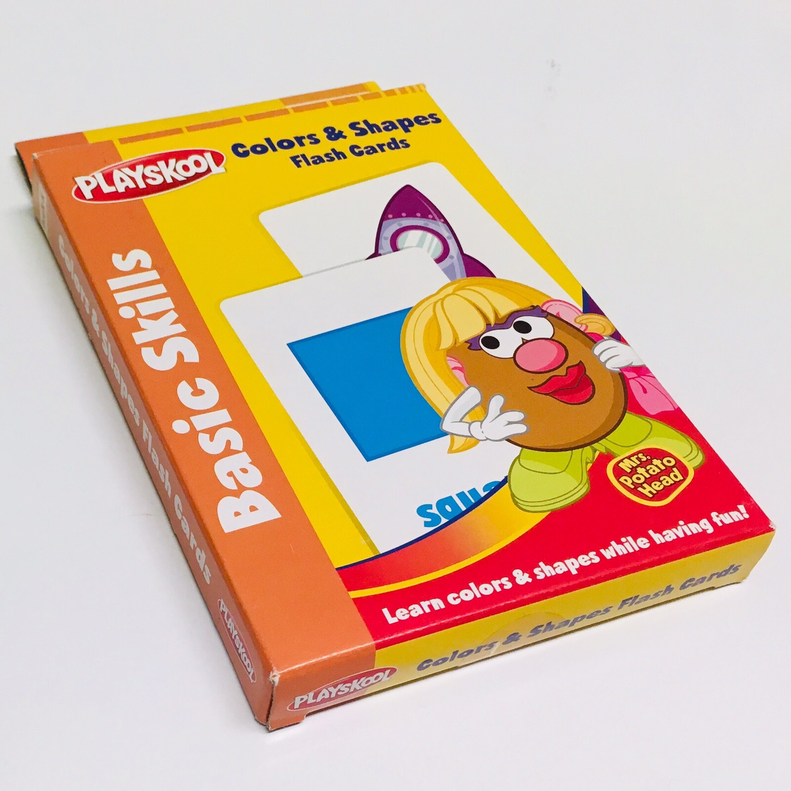 Playskool Colors & Shapes Flash Cards PreK-K Basic Skills (36 Cards)