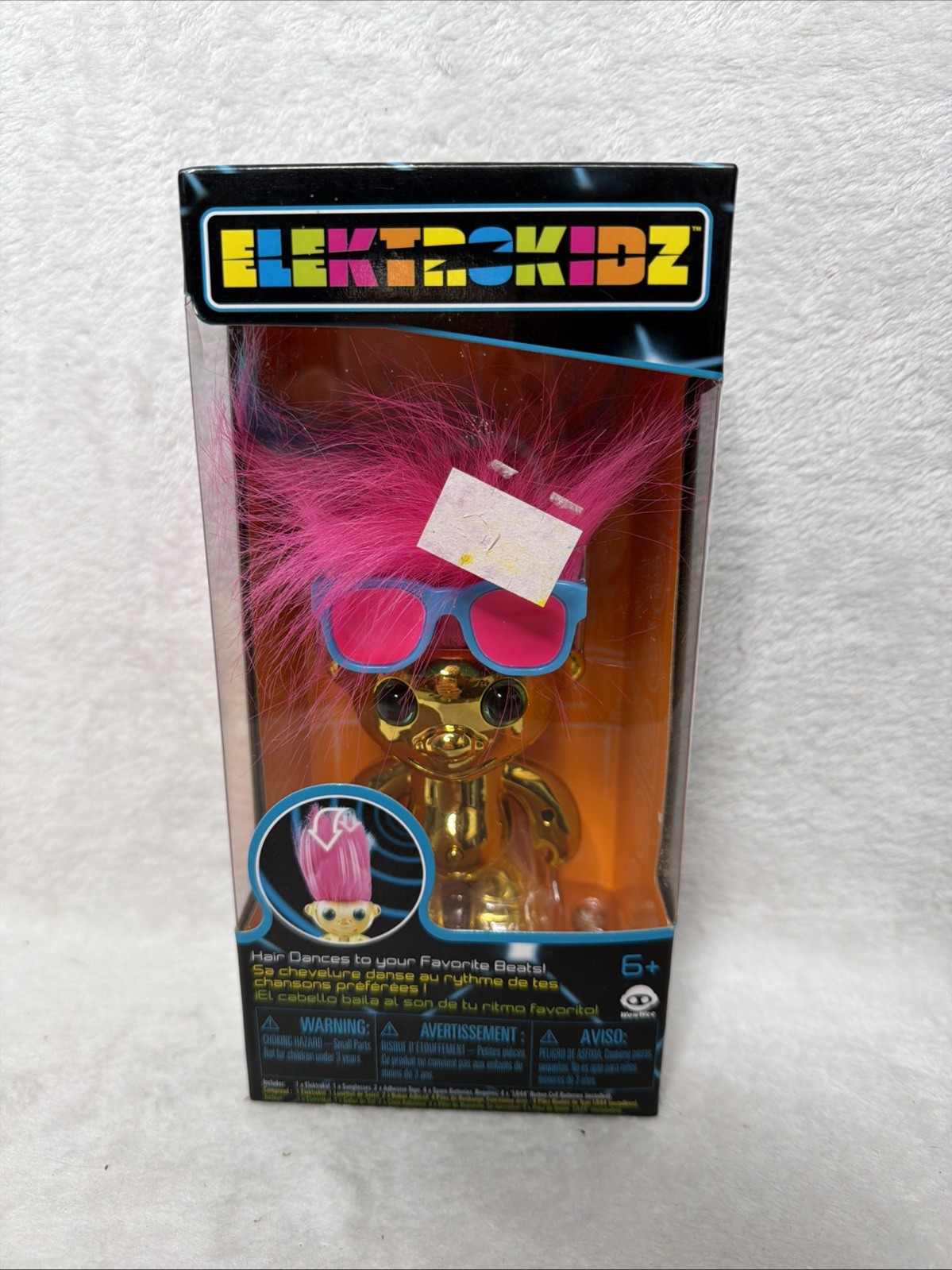WowWee ElectroKidz Dancing Troll Toy, Gold Gloss 2013