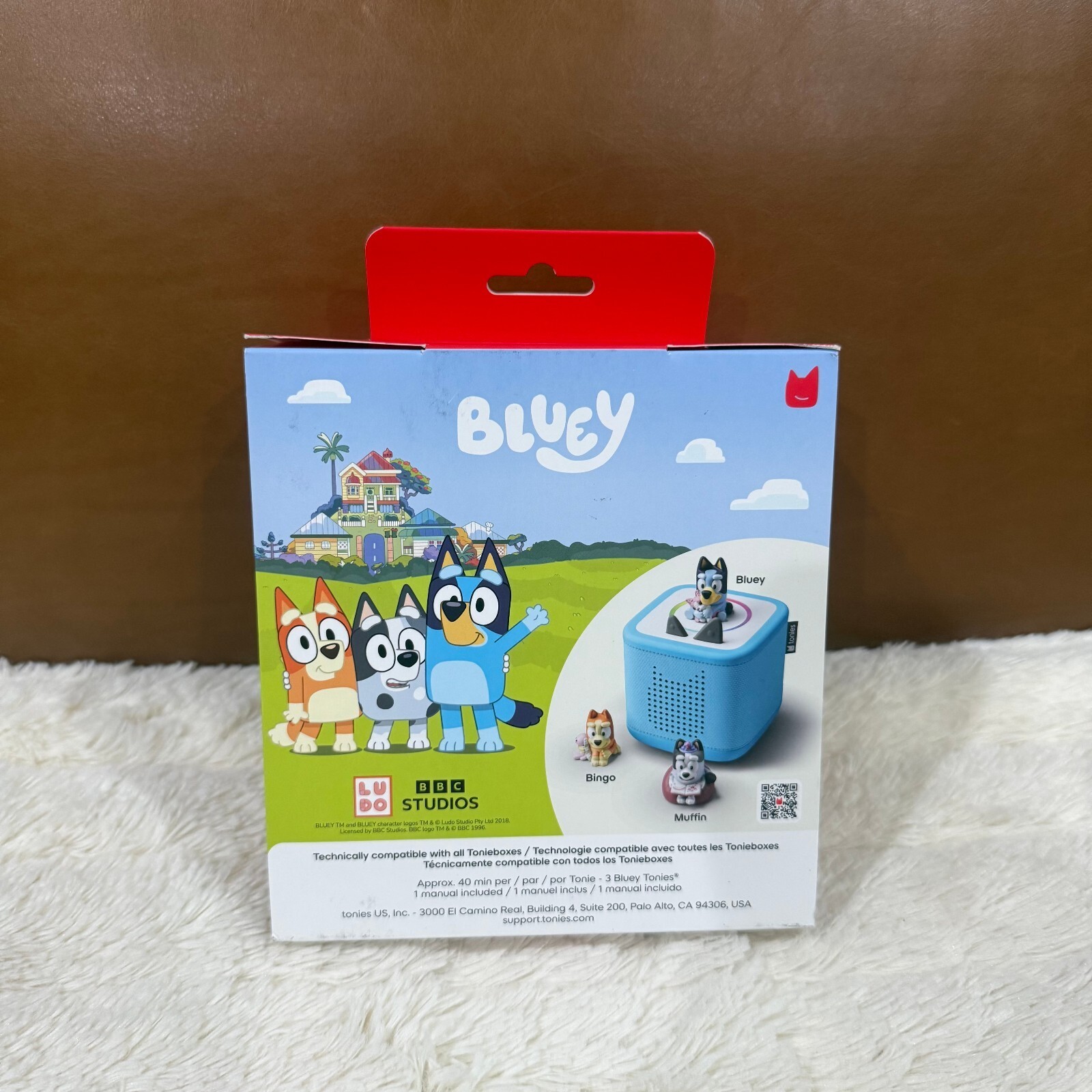 NEW Tonies Bluey 3 Pack Bluey Bingo Muffin Tonie Set