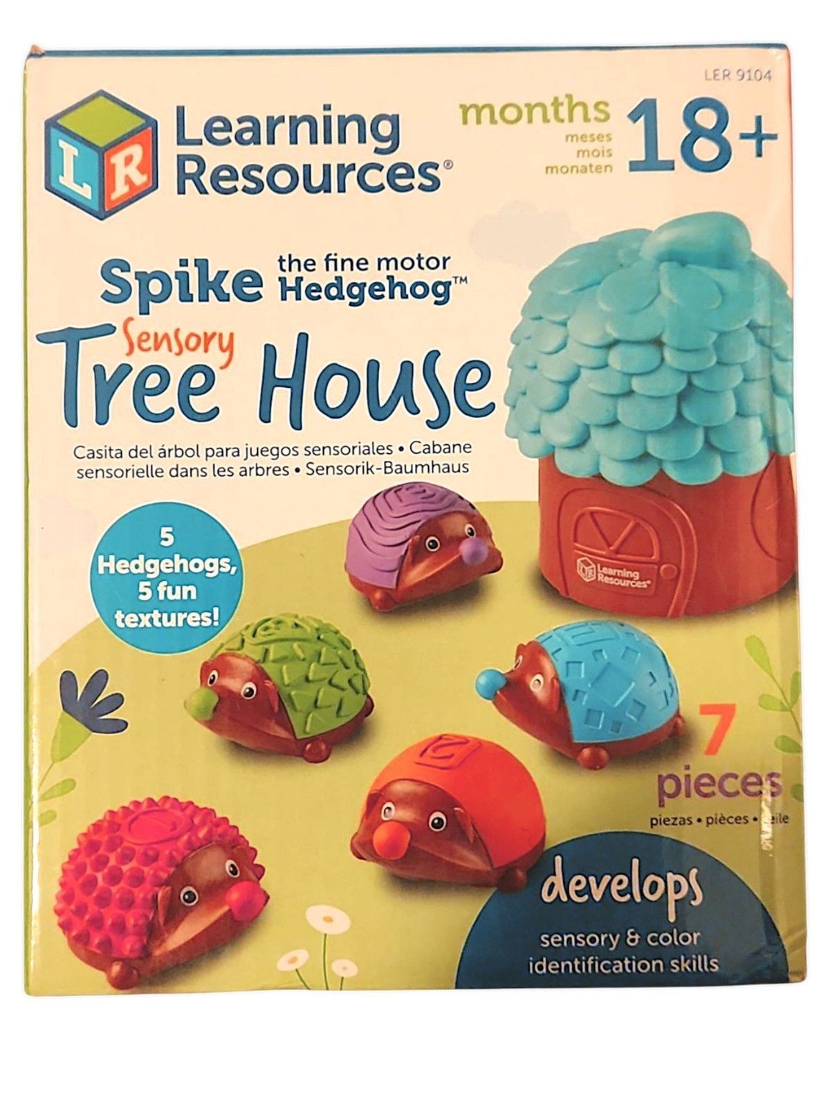Learning Resources Spike the Fine Motor Hedgehog Sensory Tree House Education