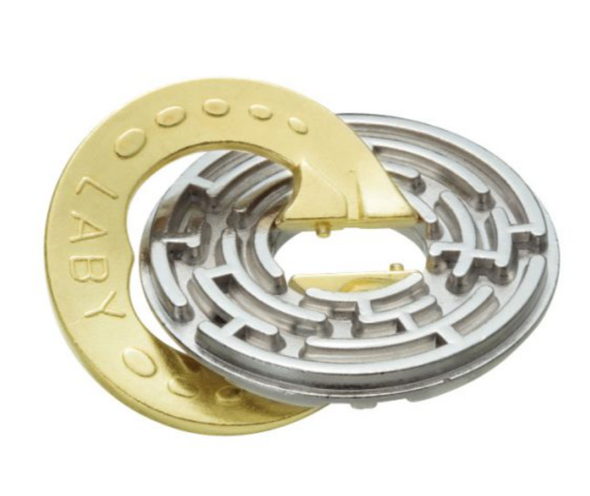 HUZZLE Hanayama Difficulty Level 5 Cast Series Brain Teaser Puzzle ring F/S