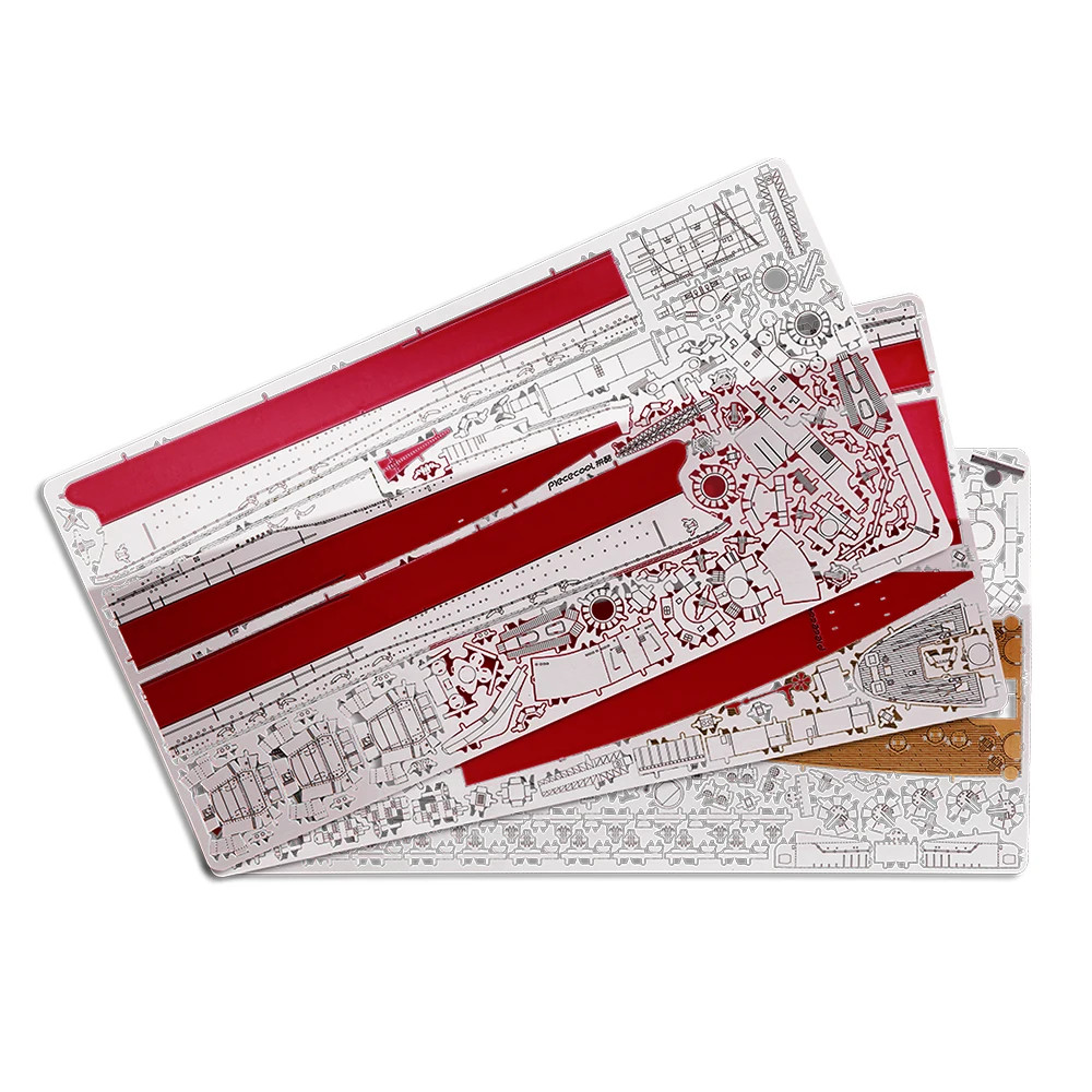 3D Metal Puzzle Battleship Model Building Kits Boat Teens Brain Teaser Gift