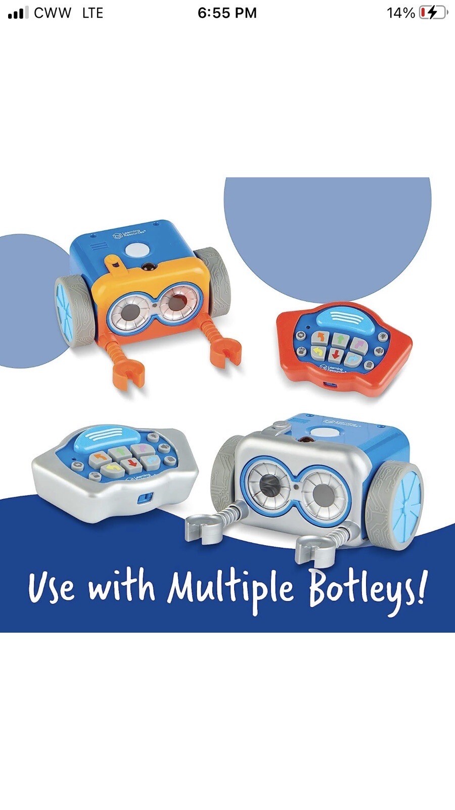 Learning Resources Botley The Coding Robot Costume Party Kit, Accessory Pack
