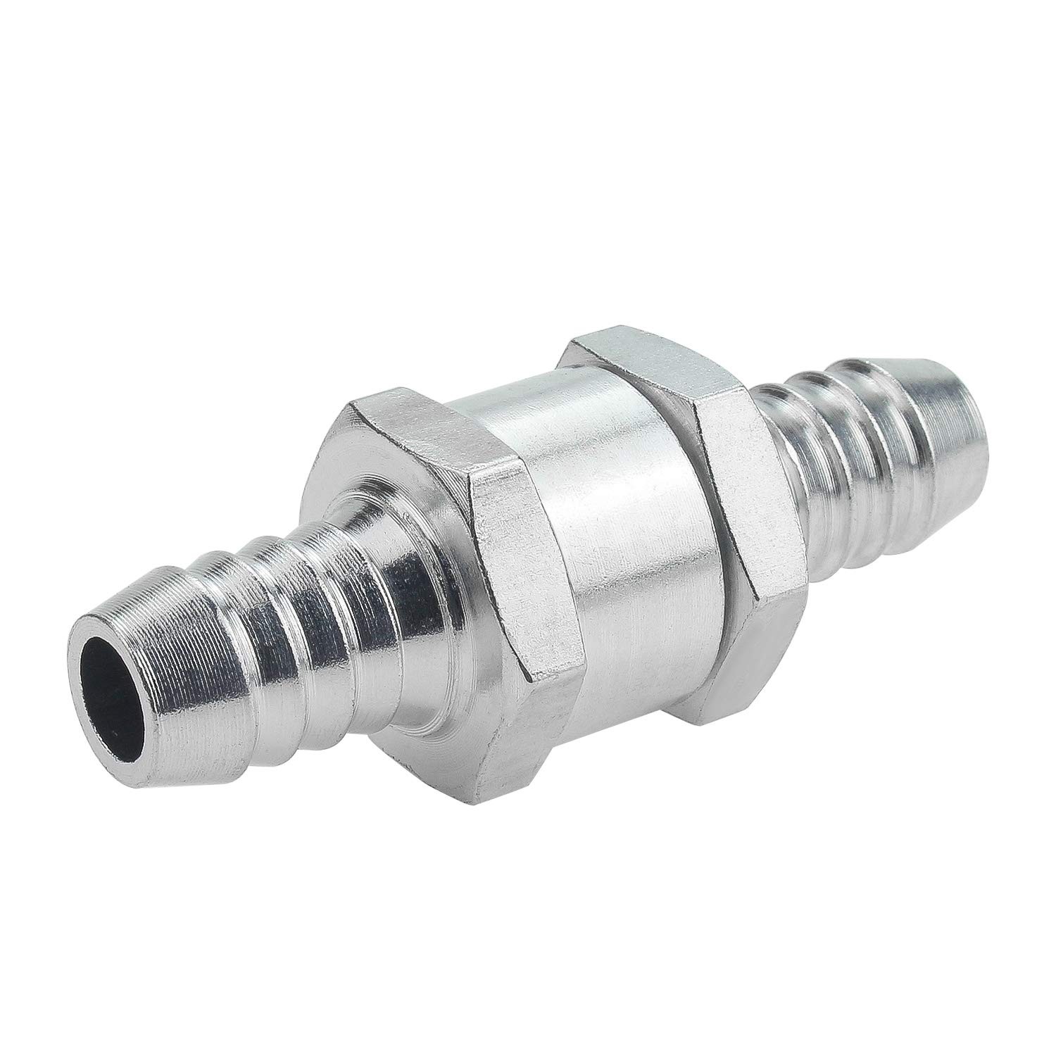 12mm 1/2 Inch Fuel Non-return Way Check Valve Oil Petrol Diesel Aluminium Alloy