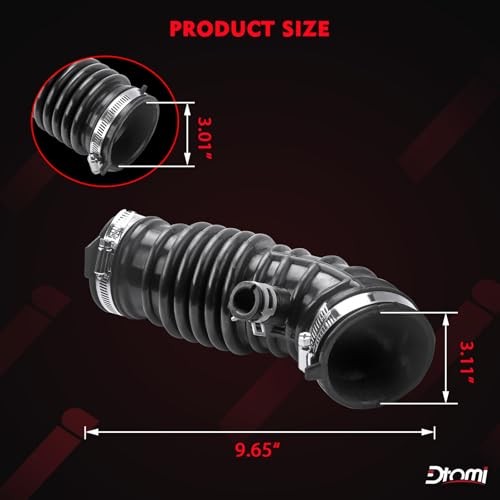 Engine Air Intake Hose Tube, Left and Right Side Compatible With Infiniti