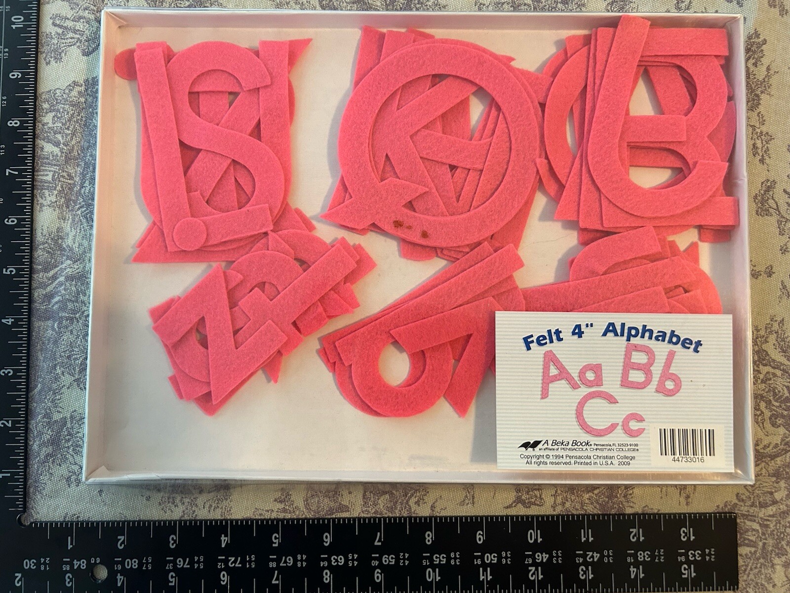 A Beka Felt Alphabet And Felt Tree Combination Concepts Complete