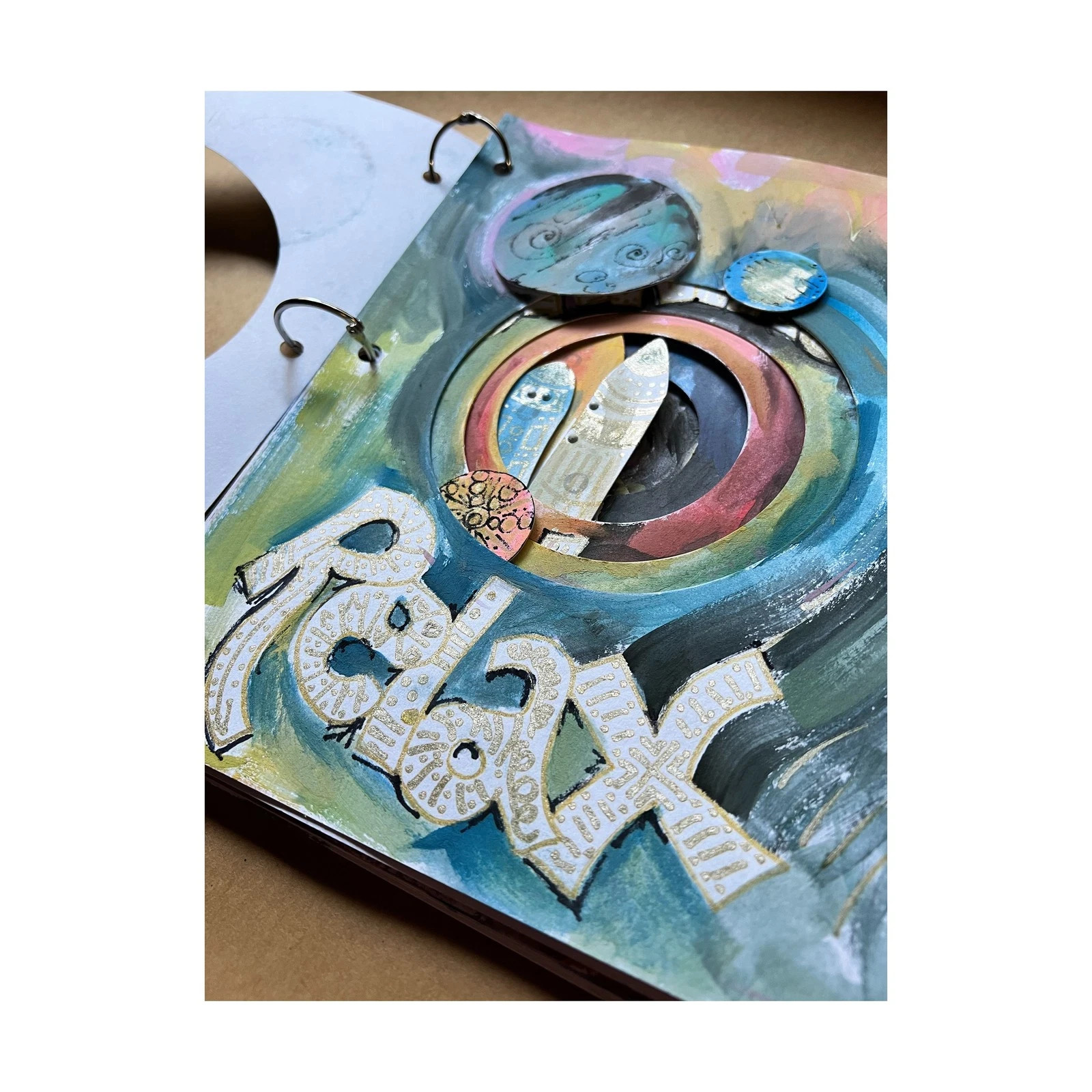 Make Your Own Space Astronaut Shuttle Planet Galaxy 3 Dimensional Book STEM