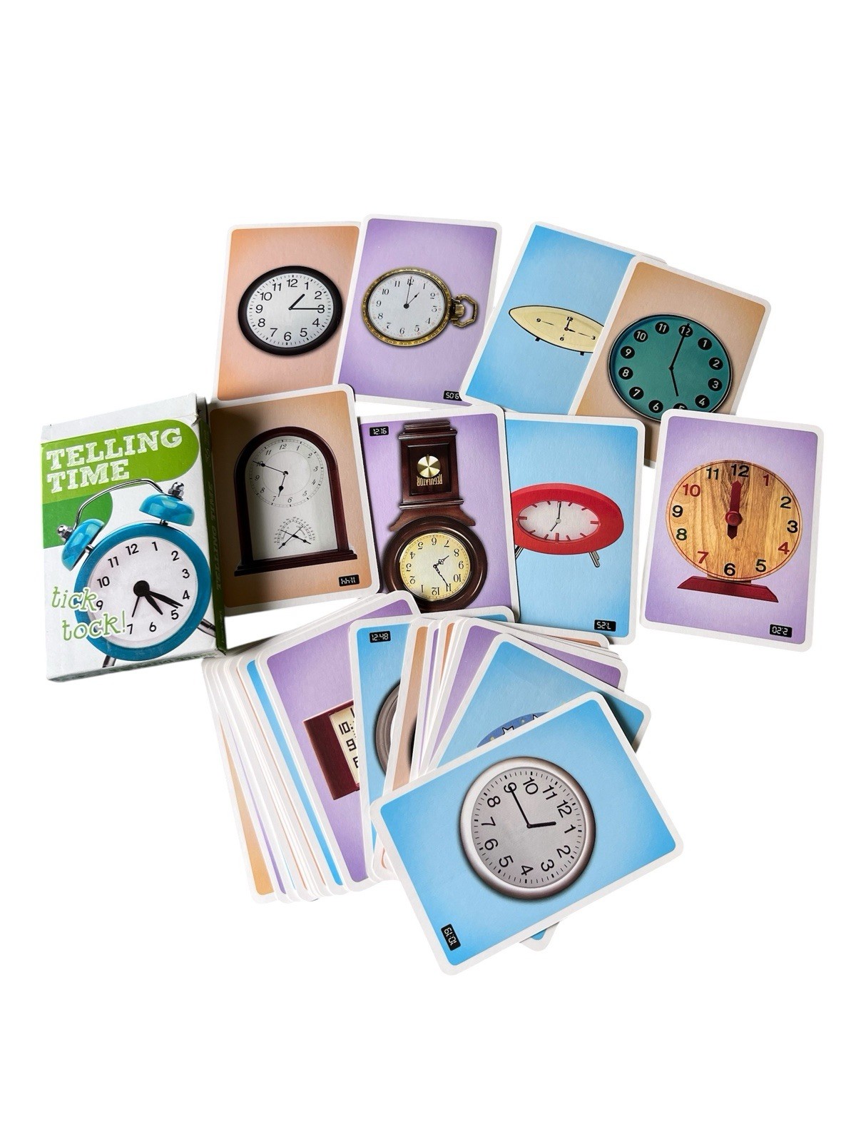 Disney Telling Time and Money Flash Cards Set