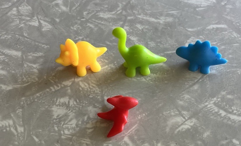 Early Identification Cognition Dinosaurs Replacements Set Of 4