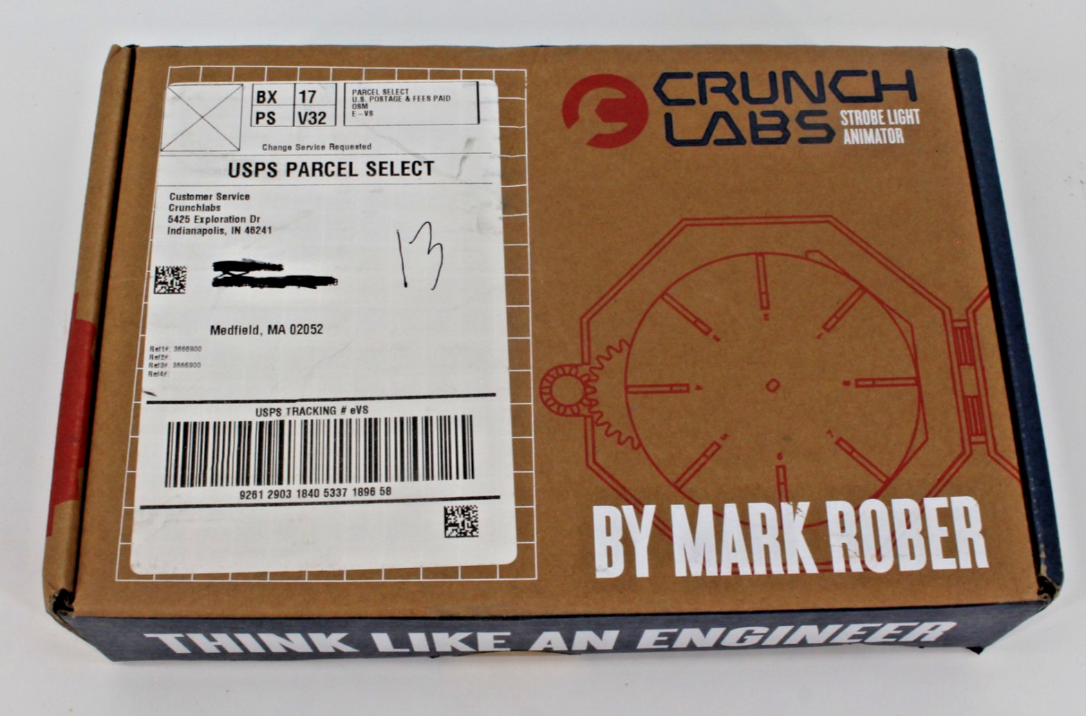 CRUNCH LABS BY MARK ROBER STEM STROBE LIGHT ANIMATOR NEW SEALED BOX