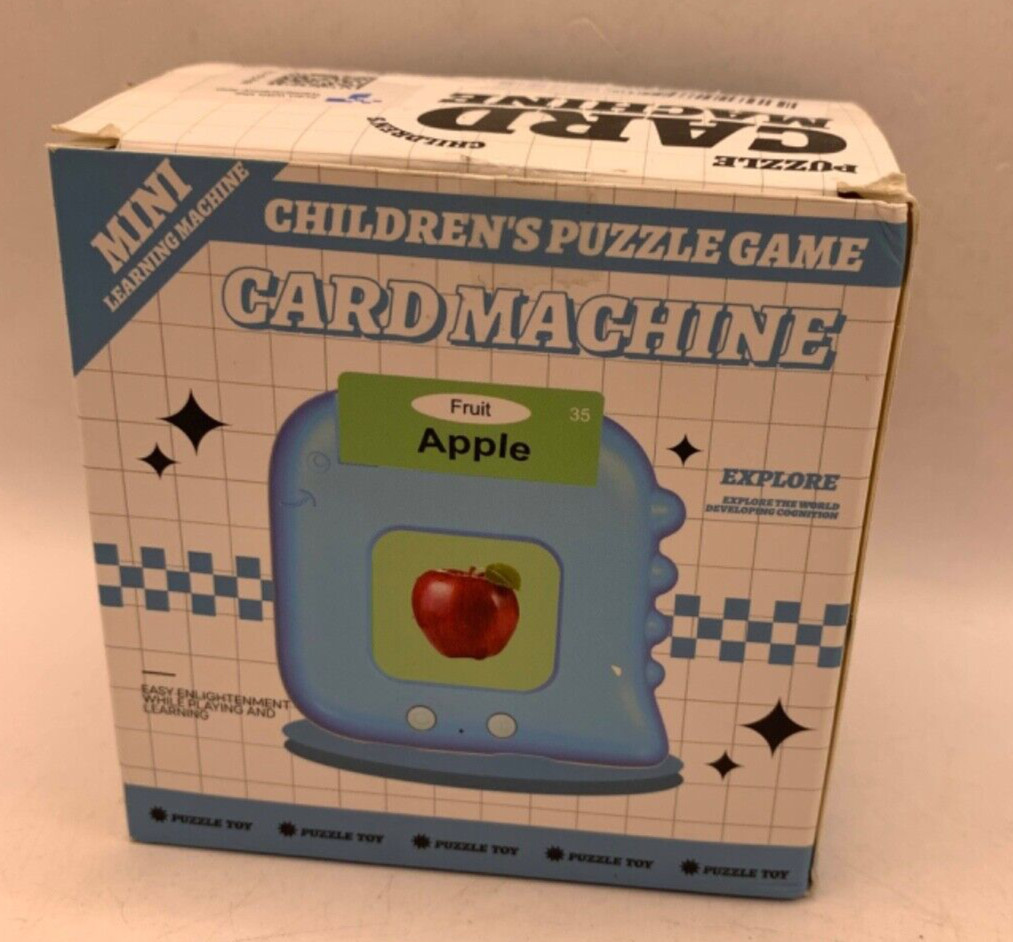 Children’s Puzzle Game Educational Toy Pre-School Basics Electronic Talking