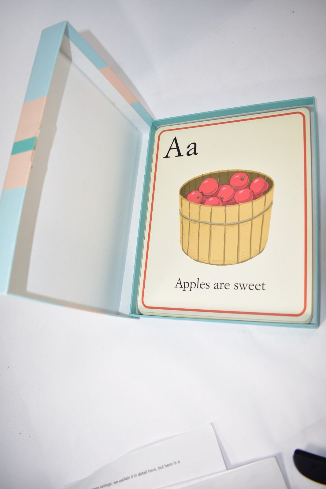 eeBoo Saxton Freymann Read-To-Me Alphabet Wall Cards 2004 ABC Art 8×10 – 26ct