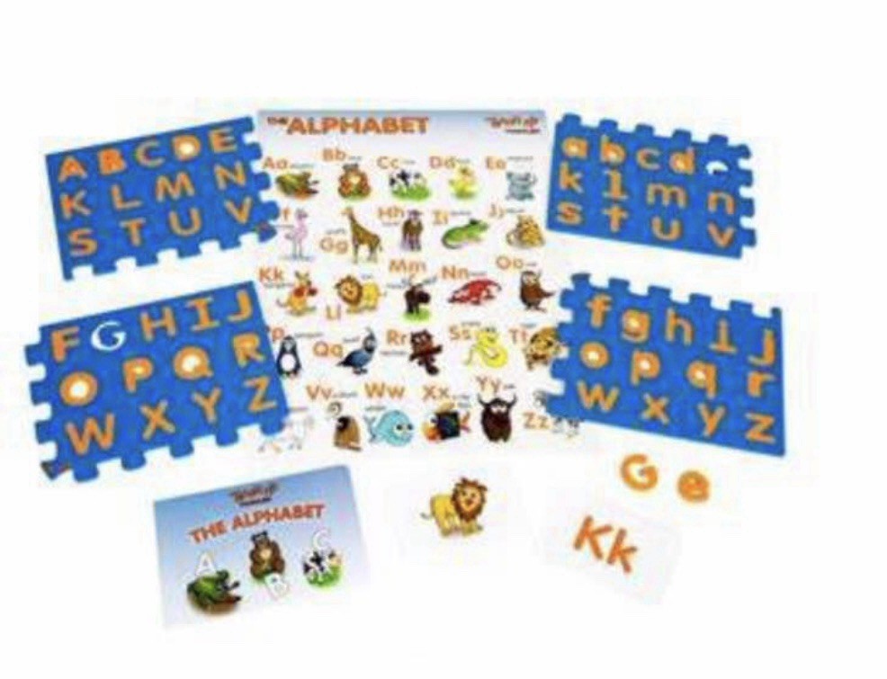 Teach My Toddler Learning Kit 68 Pieces Alphabet Numbers Shapes Colors