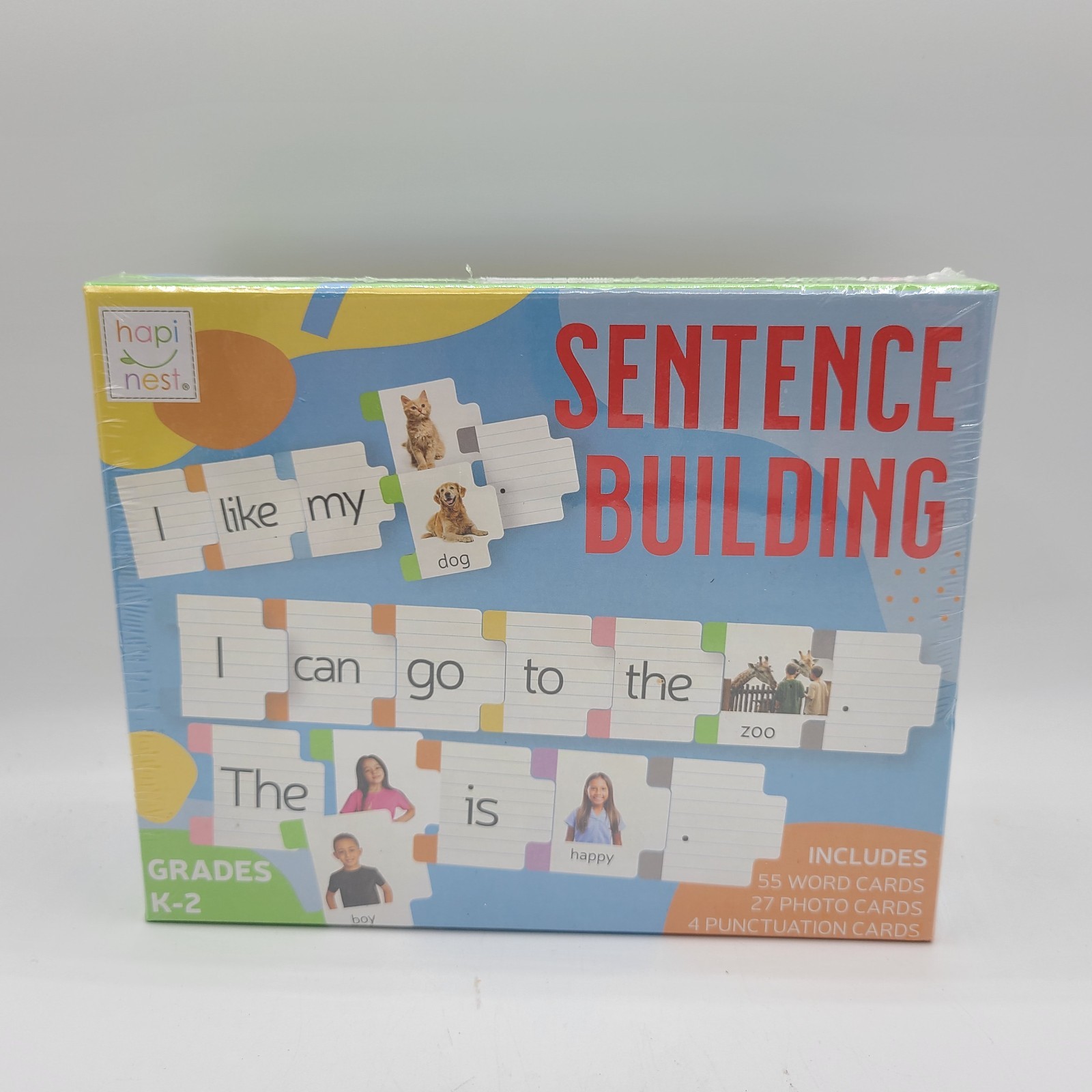 Hapi Nest Sentence Building Grade Level K-2 – 86 Cards