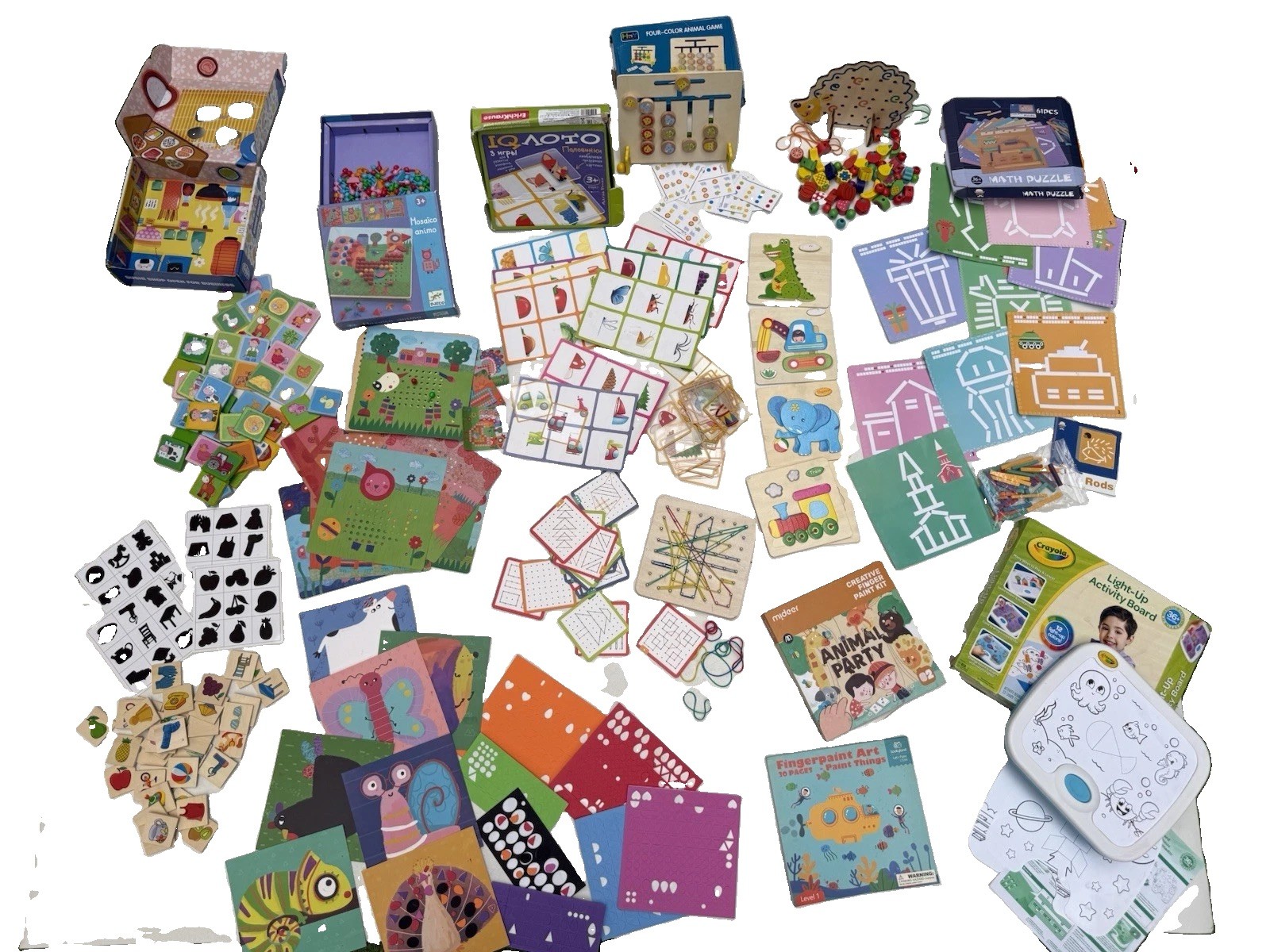 Montessori Games and Activities for Your Baby and Toddler Set of 13 Learning
