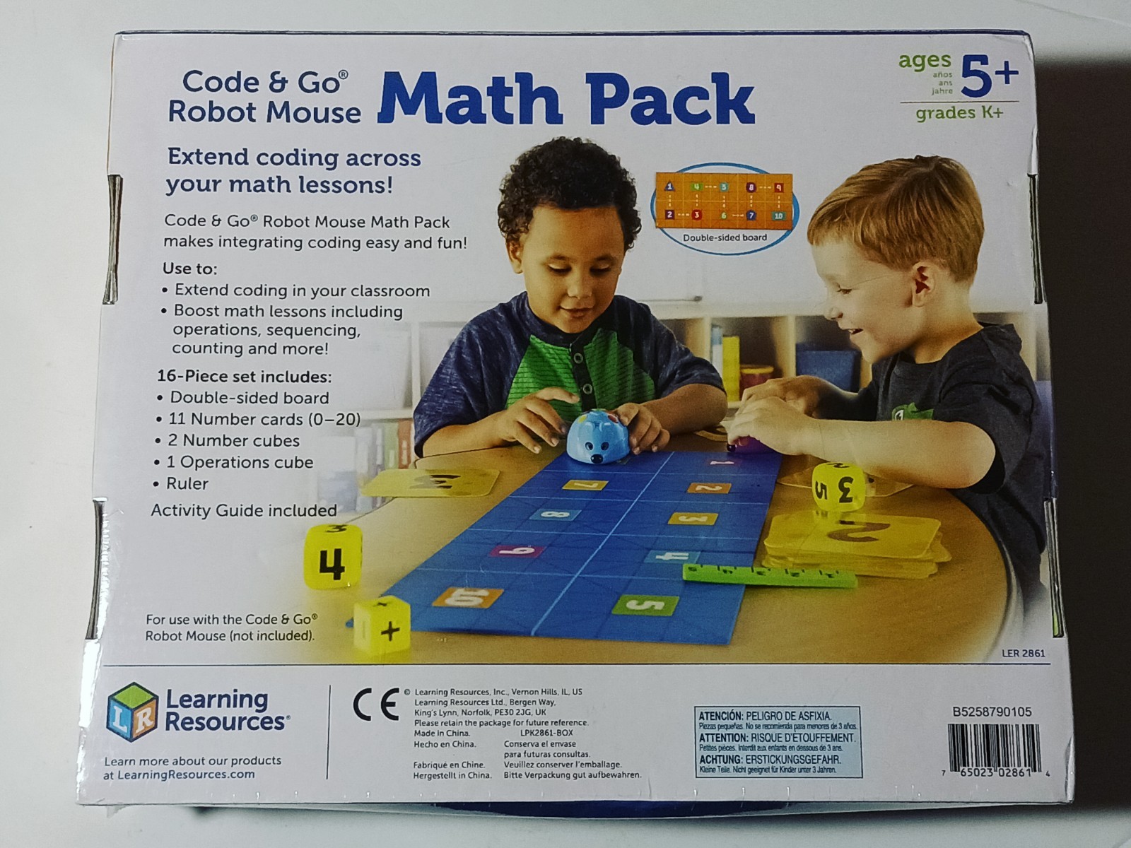 [NEW] Code and Go Robot Mouse Math Pack – 16 pcs (Mouse not included) STEM