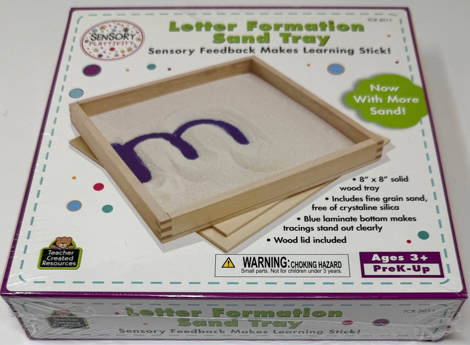 Letter Formation Sand Tray – Teacher Created Resources – Brand New/Sealed