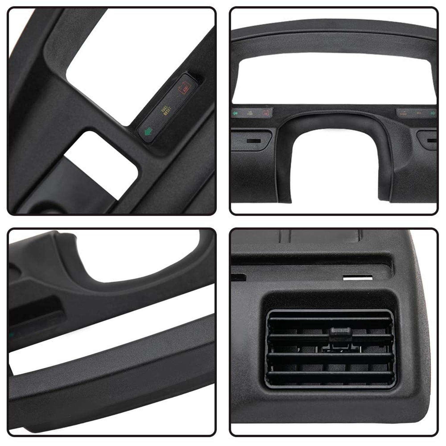 PIT66 Dash Bezel Cover, Dashboard Panel Fit Ford F150/F250/F350 1992-1997 | W…