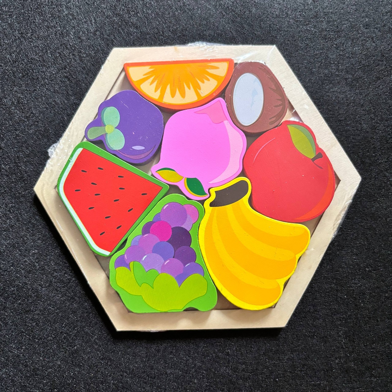 7 In 1 Kids Montessori Educational Wooden Toys Children Busy Board