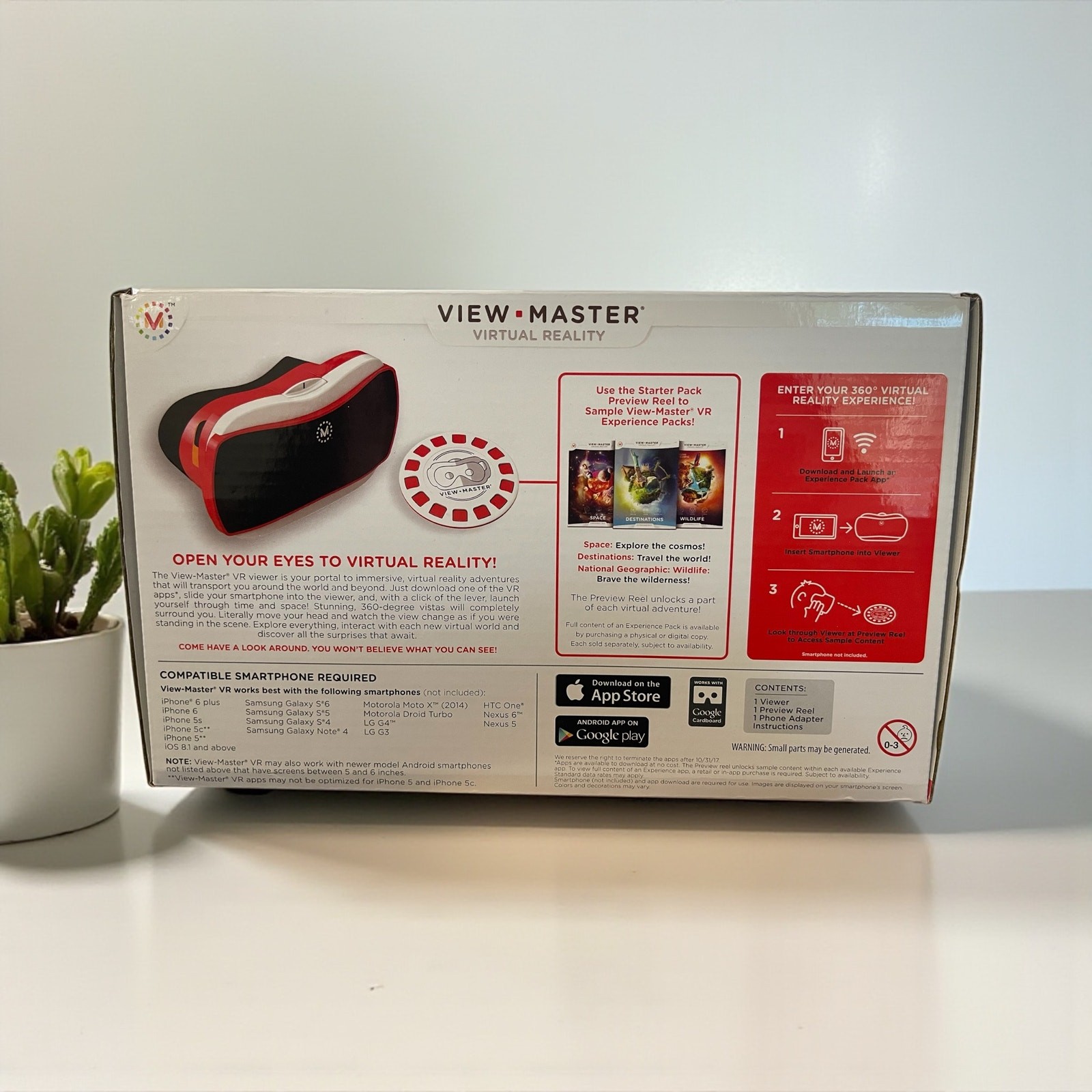 Discovery View Master Virtual Reality Starter Pack &”Underwater” Experience Toy