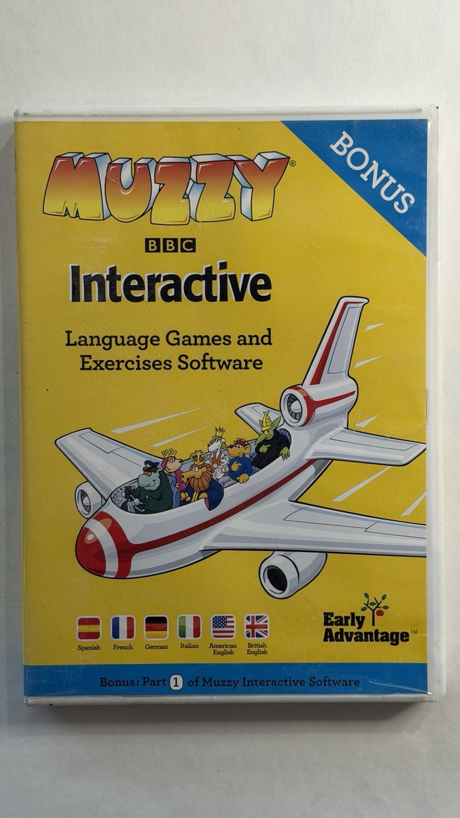 Muzzy Interactive – Language + Exercise Games, 2006, PC CD-ROM, Mint