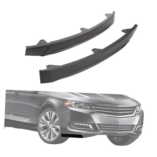 2Pcs Front Bumper Valance Compatible with 2014-2020 Chevy Impala Left + Right